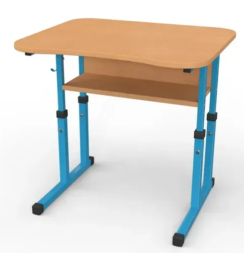 Стіл учнівський одномісний №3-6 без полиці /700х500 МФ Вересень